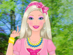 Barbie menina do jardim